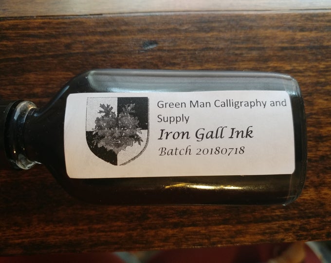 Green_Man_Calligraphy_Supplies_Iron Gall Ink